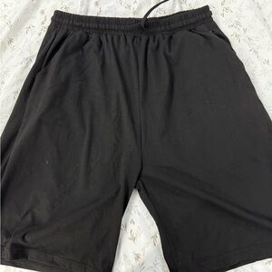 Men's Black Casual Shorts